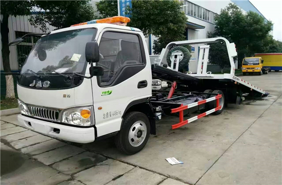 江淮康铃国五蓝牌一拖二清障车