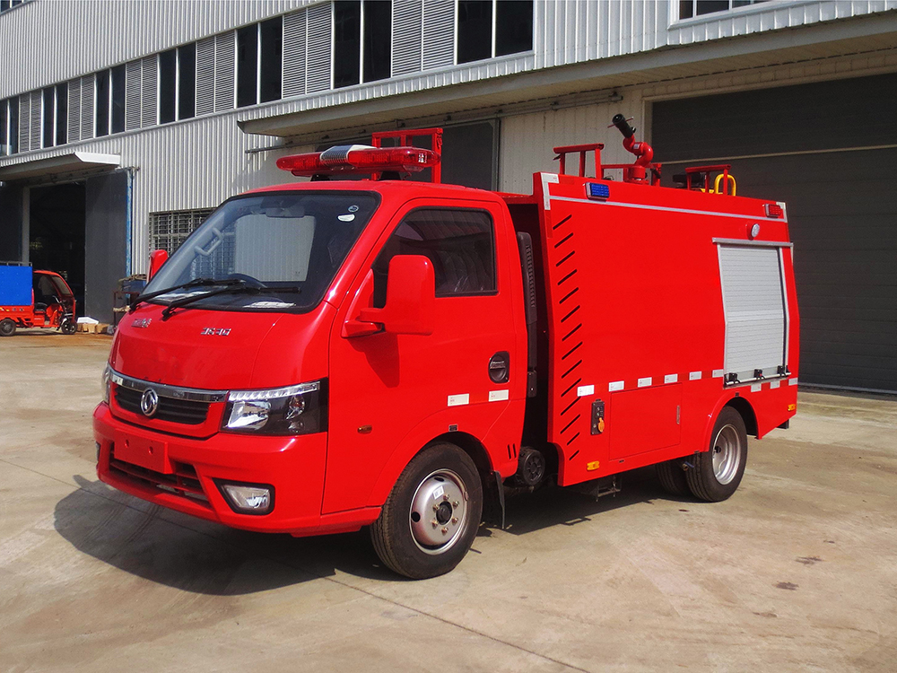 东风1吨蓝牌水罐消防车