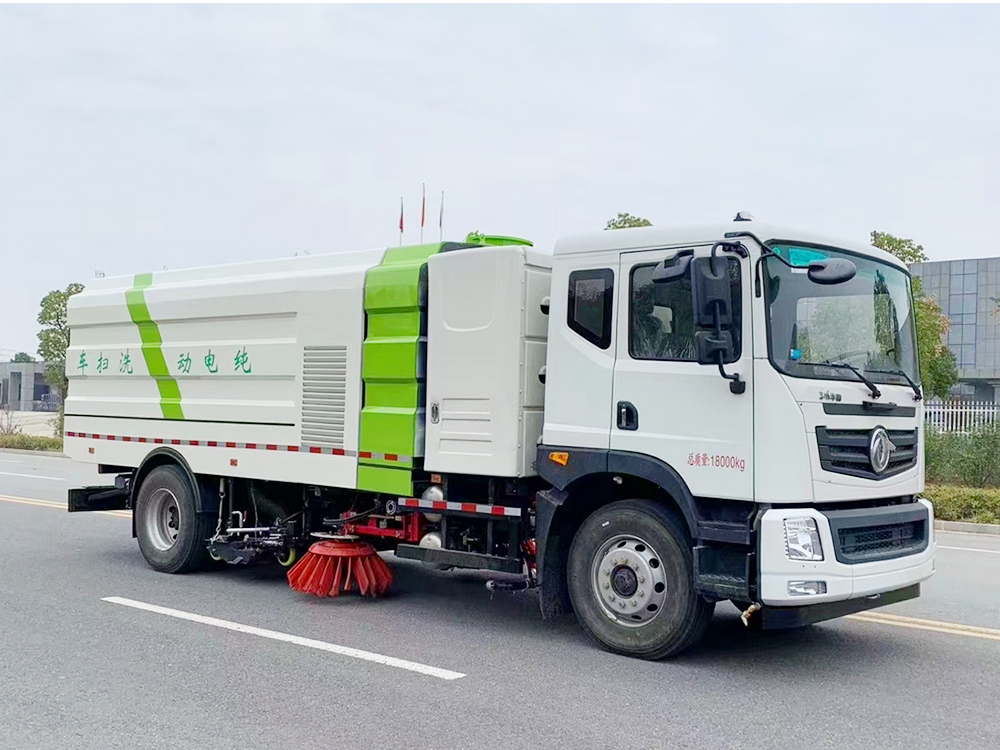 东风华神纯电动洗扫车