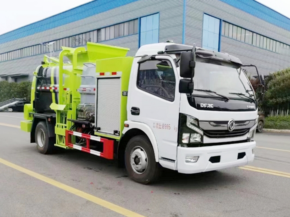 9吨东风纯电动餐厨垃圾车